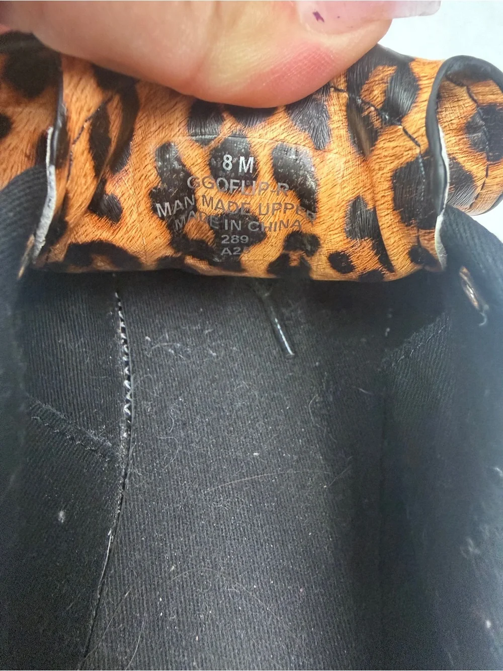 GUESS Leopard Print Slip-On Sneakers with Gold Heel Accent